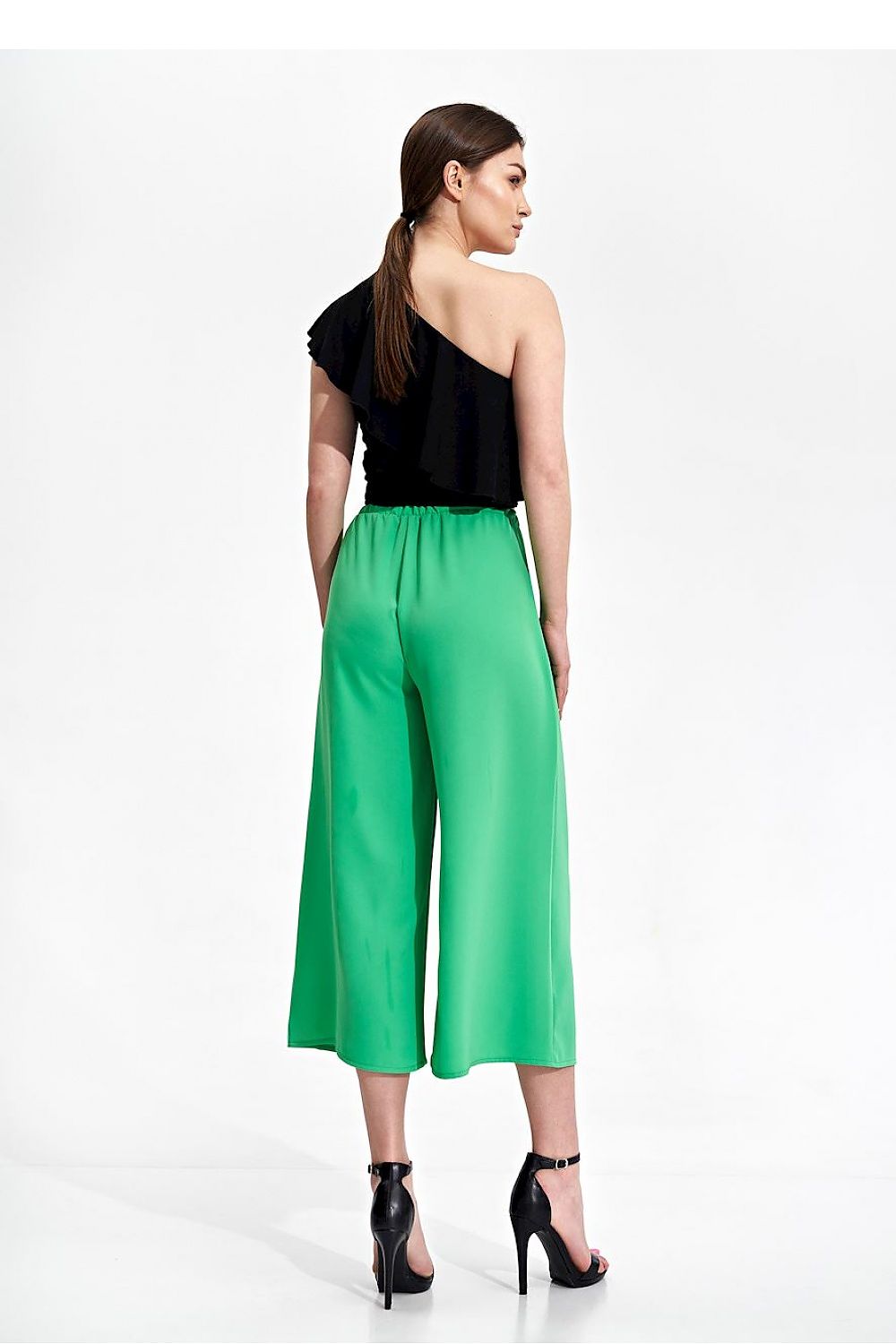  Spodnie Damskie Model M860 Green - Figl 