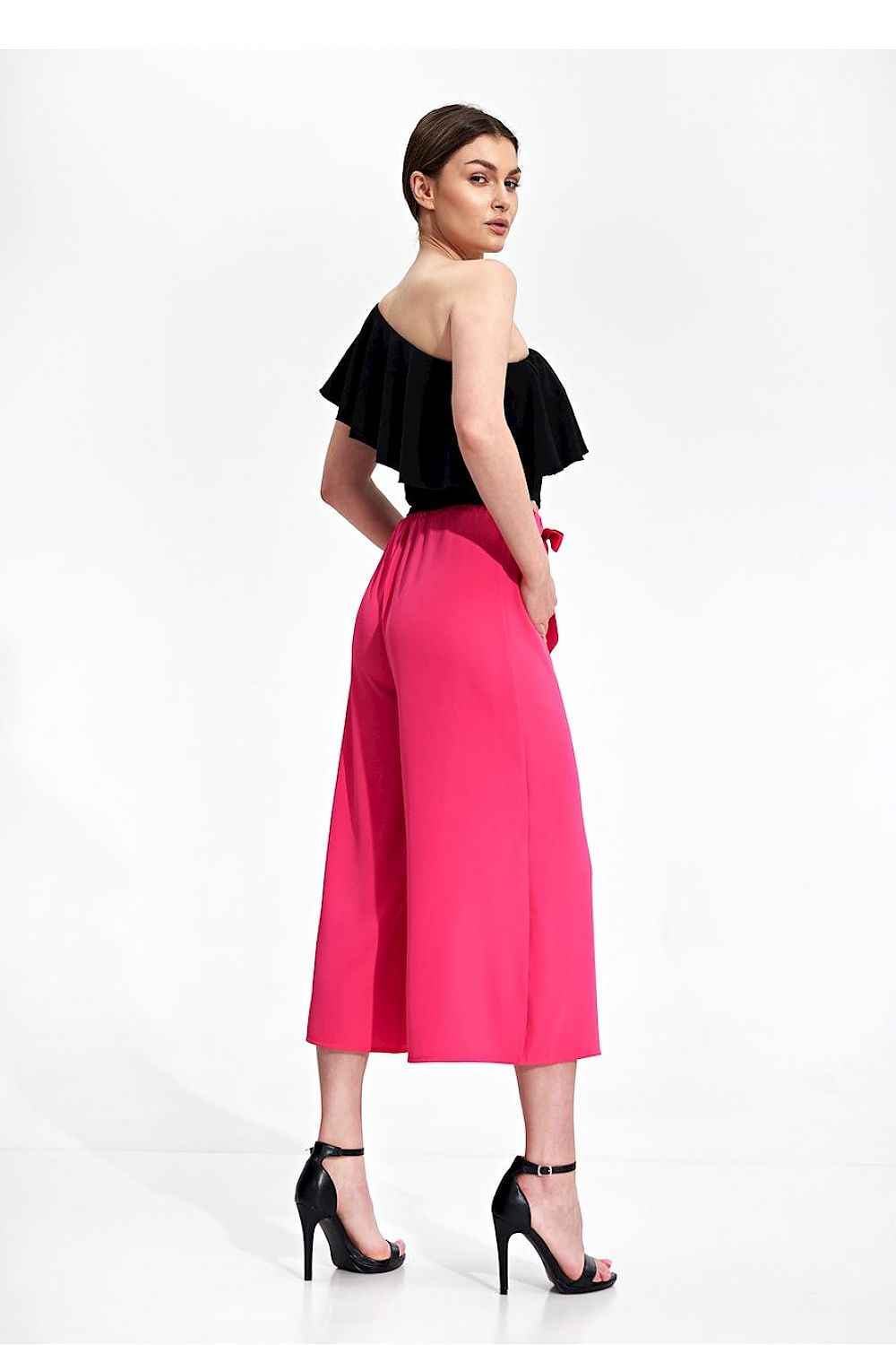  Spodnie Damskie Model M860 Pink - Figl 