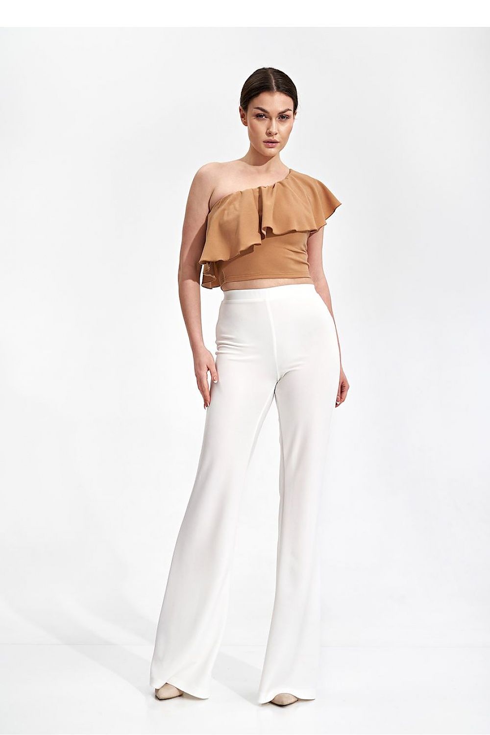   Bluzka Model M875 Beige - Figl 