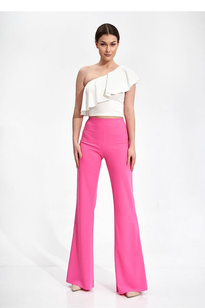   Spodnie Damskie Model M874 Pink - Figl 