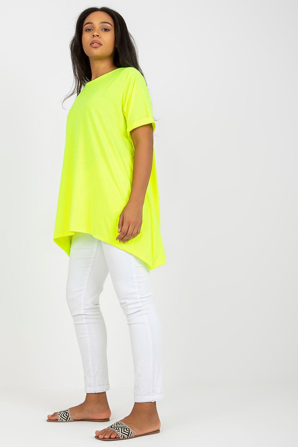  Tunika Model RV-TU-7853.50 Fluo Yellow - Relevance 