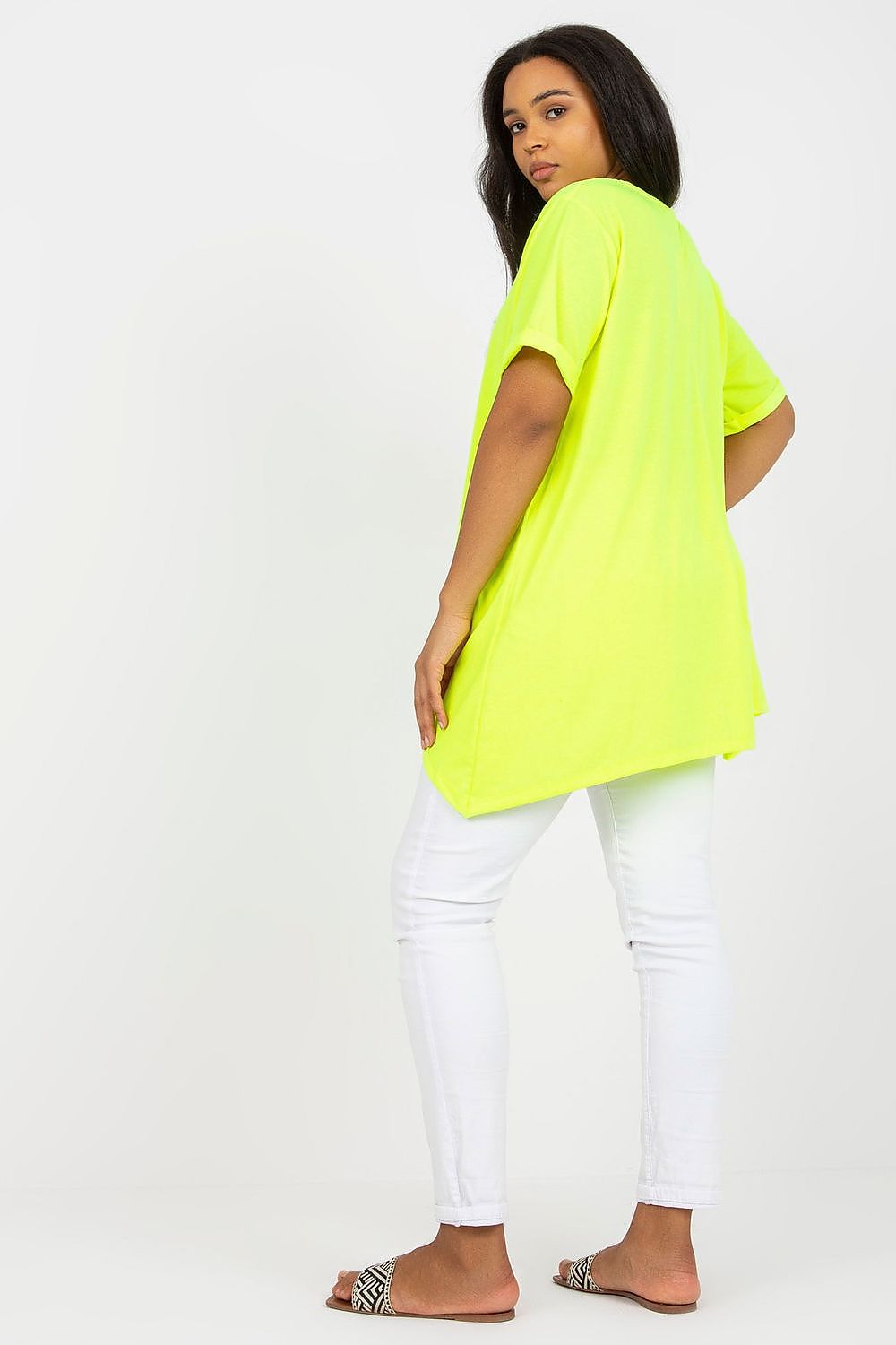   Tunika Model RV-TU-7853.50 Fluo Yellow - Relevance 