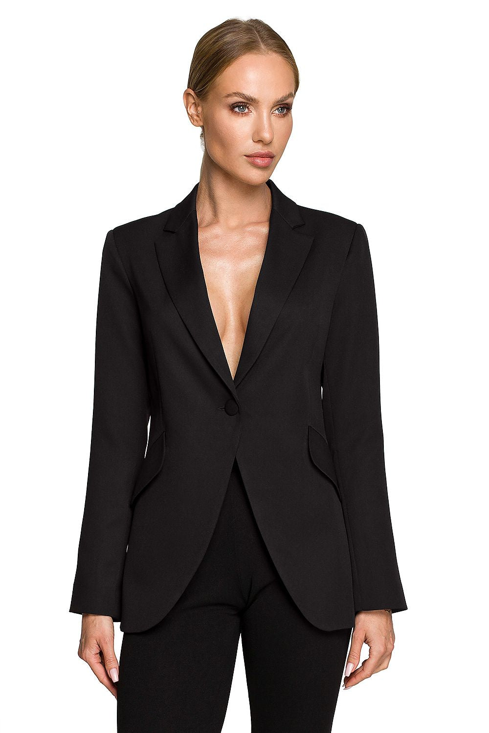   Żakiet Model MOE701 Black - Moe 