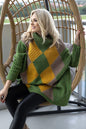   Sweter Damski Model 30088 Green - PeeKaBoo 