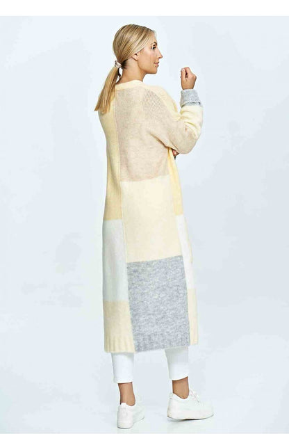 Sweter Kardigan Model M896 Yellow/Beige - Figl 