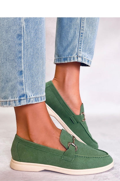   Mokasyny damskie MILVA GREEN - Inello 