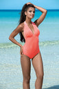  Jednoczęściowy strój kąpielowy Kostium kąpielowy Model L4261/9 Coral - Lorin 