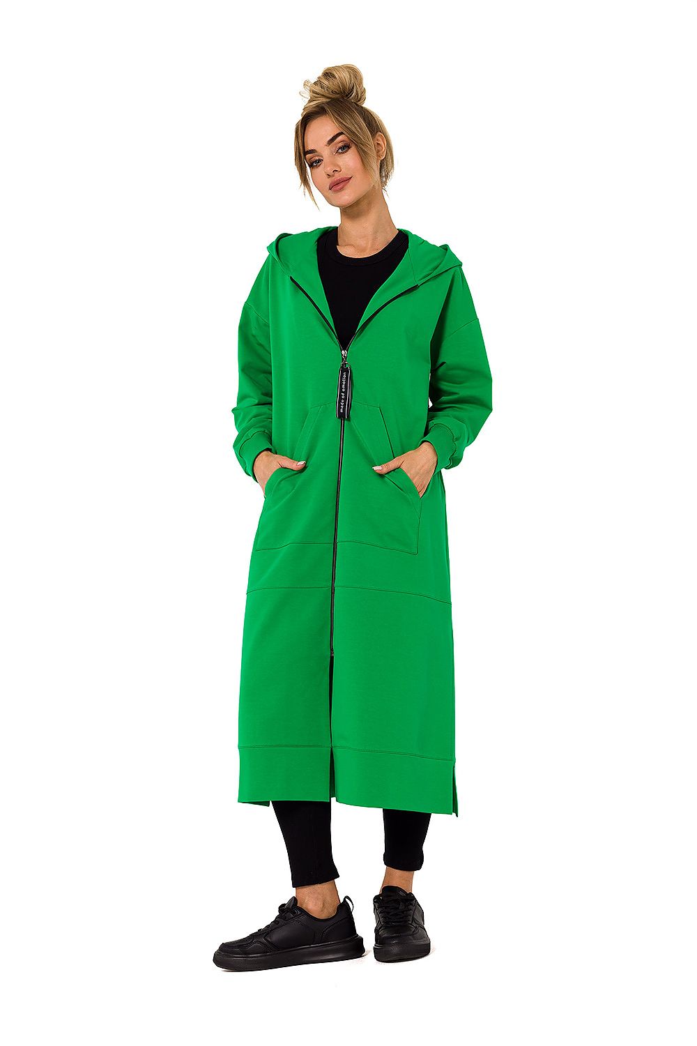   Bluza Damska Model MOE729 Green - Moe 