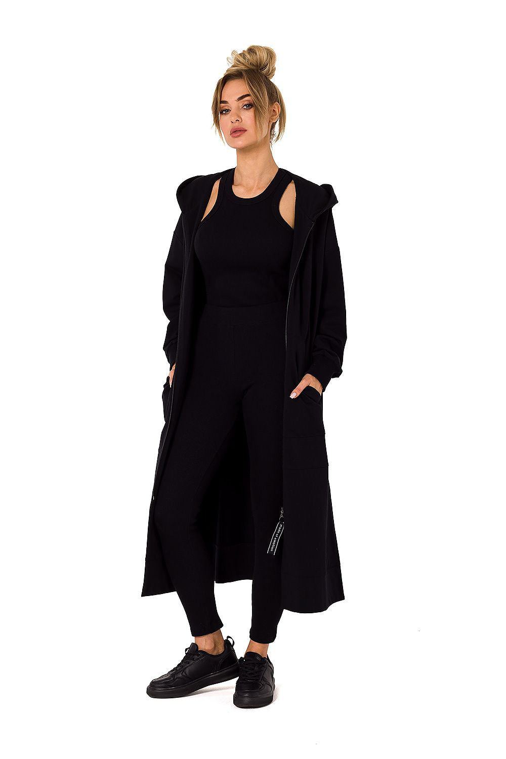   Bluza Damska Model MOE729 Black - Moe 