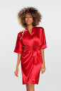  Szlafrok Peniuar Model Nable 100 Red - DKaren 