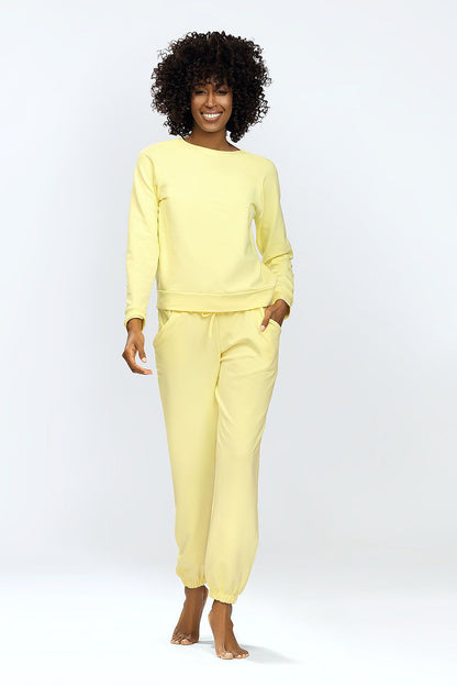  Spodnie Komplet Model Wenezja Yellow - DKaren 