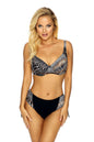  Kostium dwuczęściowy Kostium kąpielowy CA-28/EX kolor 502 Panterka - Etna 