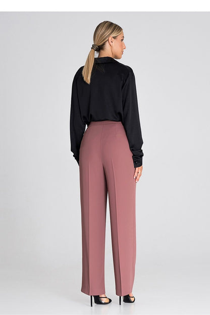   Spodnie Damskie Model M949 Dark Pink - Figl 