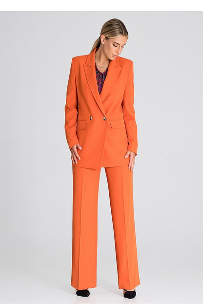   Spodnie Damskie Model M949 Orange - Figl 