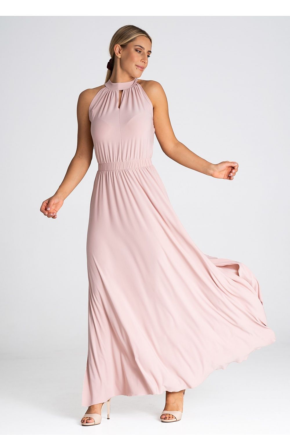   Sukienka Model M945 Light Pink - Figl 