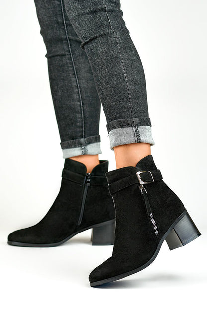   Botki Model 5733B Black - PRIMO 